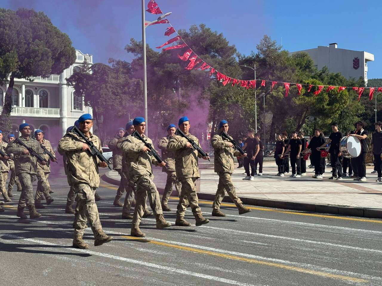 Muğla’da 29 Ekim Cumhuriyet Bayramı Kutlama Provaları Yapıldı 3